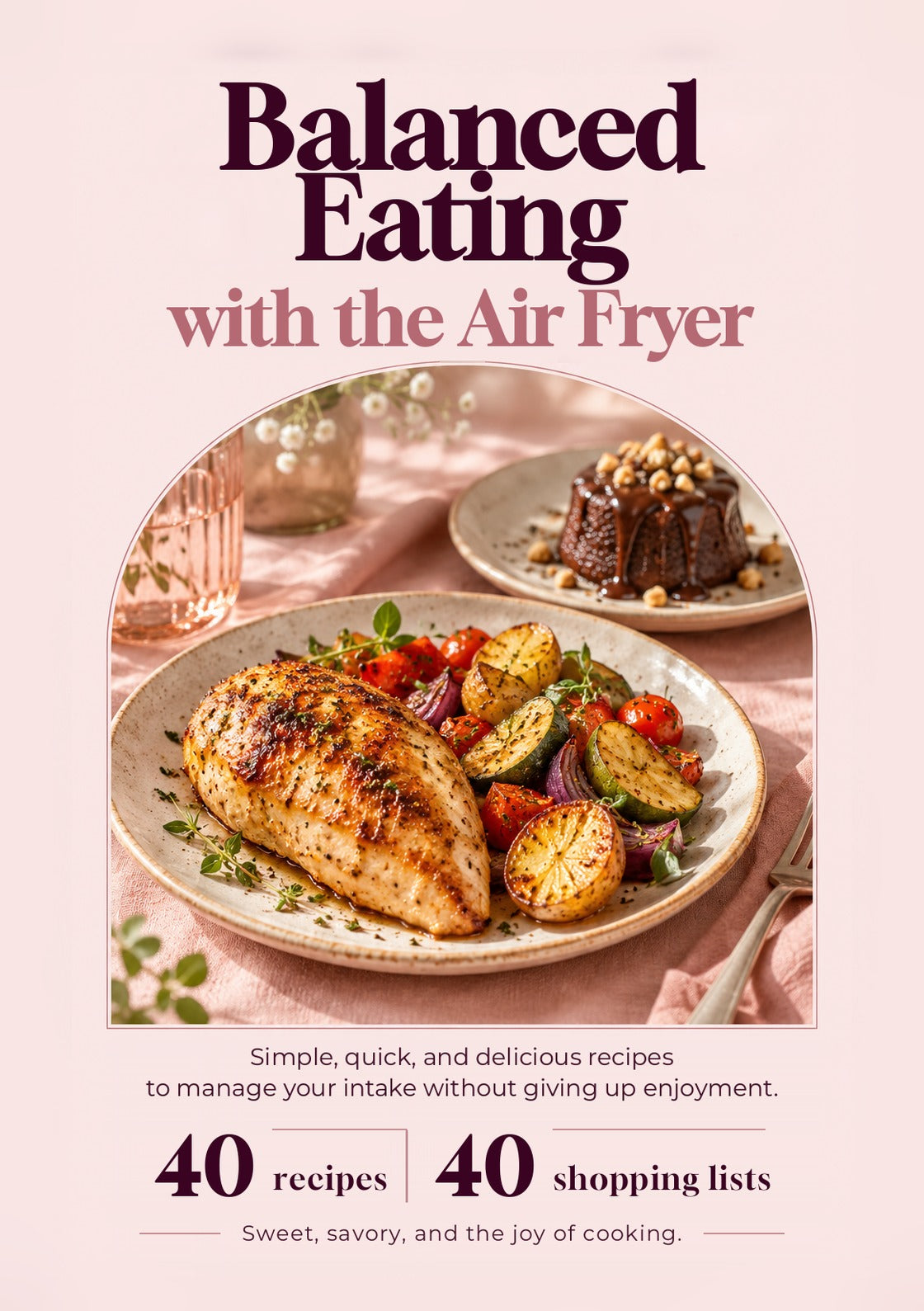 Cover of the e-book Balanced Eating with the Air Fryer (English edition)