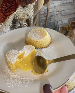 Fondant au citron cœur coulant